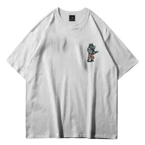 Unisex Rocksteady Ninja Turtles Beyaz Tshirt