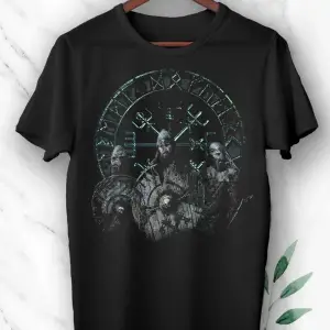 Unısex Siyah Baskılı T-Shirt