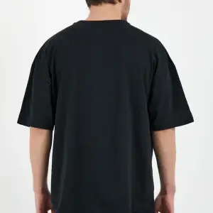 Unisex Siyah Beyaz Oversize Bol Kesim Basic 2 Li Paket Tshirt