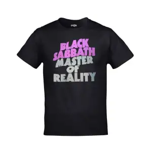 Unisex Siyah Black Sabbath Master Of Reality Baskılı