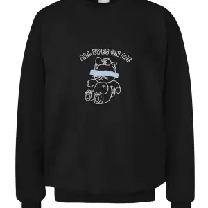 Unisex Siyah Bts All Eyes On Me Sweatshirt