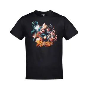 Unisex Siyah Dragon Ball Legends Baskılı