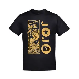 Unisex Siyah Önü Anime Baskılı Oversize Pamuklu