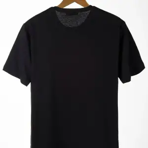 Unisex Siyah Önü Anime Baskılı Oversize Pamuklu