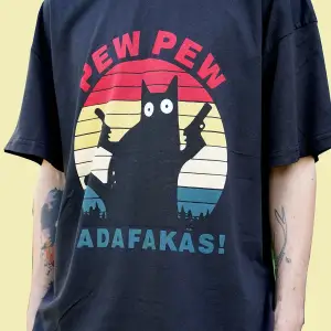 Unisex Siyah Tişört