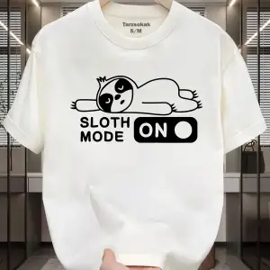 UNİSEX Sloth Mode T-shirt