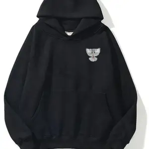 Unisex Solitude Sweatshirt Hoodie Siyah