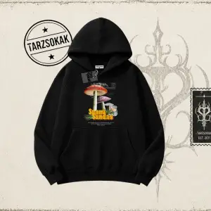 Unisex Sunny Sunday Oversize Unisex Kapşonlu Sweatshirt Beyaz