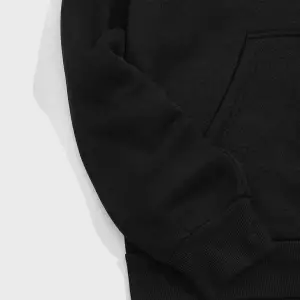 Unisex Super Baskılı Kapüşonlu Sweatshirt Beyaz