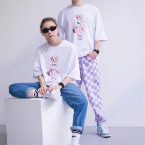 Unisex Teddy Beyaz Tshirt