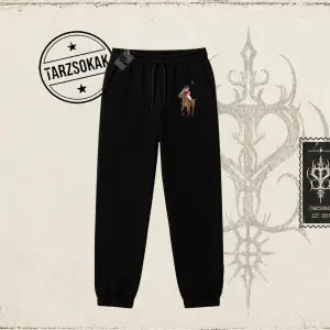 Unisex Teddy Horse Unisex Jogger Eşofman Altı Beyaz