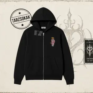 Unisex Teddy Oversize Unisex Hırka & Çeket Fermuarlı Sweatshirt Beyaz