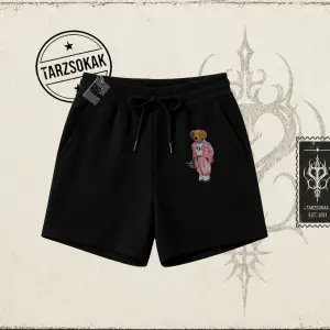 Unisex Teddy Unisex Şort Beyaz