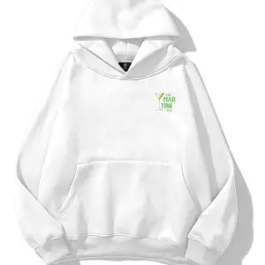 Unisex The 101 Martini Club Göğüs Sweatshirt Beyaz