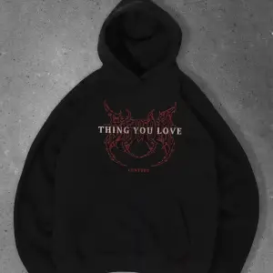 Unisex Thing You Love Sweatshirt Siyah