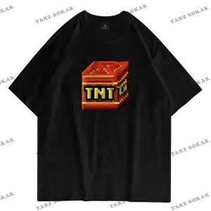 Unisex Tnt Box Crash Bandicoot Siyah
