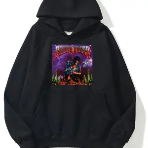 Unisex Travis Scott Cactus Siyah Sweatshirt