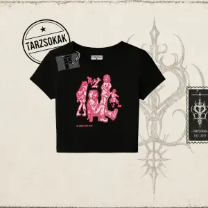 Unisex Tyyz Kadın Baby Tee Beyaz