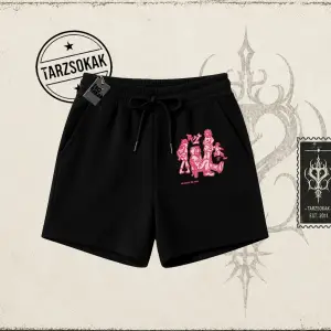 Unisex Tyyz Unisex Şort Beyaz