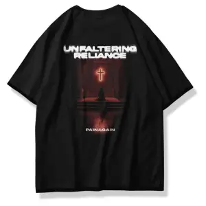 Unisex Unfaltering Tshirt Siyah