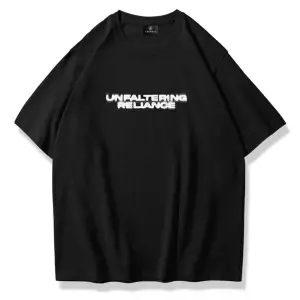Unisex Unfaltering Tshirt Siyah