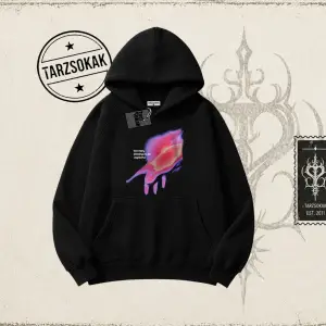 Unisex Ungrateful Oversize Unisex Kapşonlu Sweatshirt Beyaz