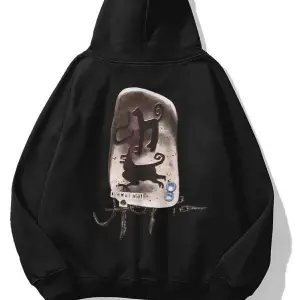 Unisex Utopia Ancient Inscriptions Travis Scott Sweatshirt Hoodie Siyah