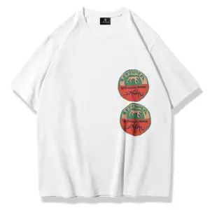 Unisex Utopia Light Travis Scott Tshirt Beyaz