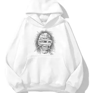 Unisex Utopia Psycho Travis Scott Sweatshirt Hoodie Beyaz