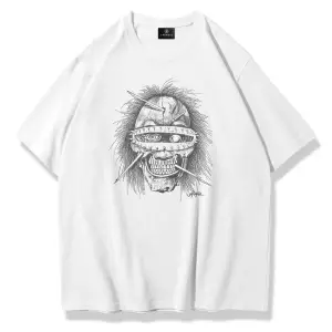 Unisex Utopia Psycho Travis Scott Tshirt Beyaz