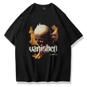 Unisex Vanished Tshirt Siyah