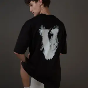 Unisex Vlone Siyah T Shirt