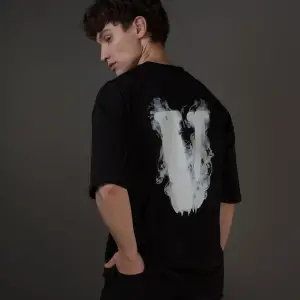 Unisex Vlone Siyah T Shirt
