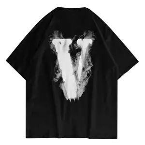 Unisex Vlone Siyah T Shirt