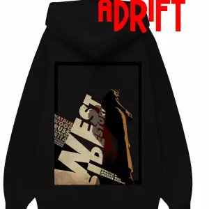 Unisex West Özel Tasarım Swearshirt Hoodie Beyaz