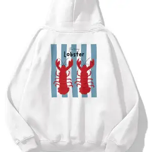 Unisex You are My Lobster Sweatshirt Beyaz