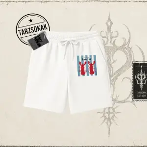 Unisex You are My Lobster Unisex Şort Beyaz