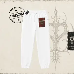 Unisex Your Culture Carpet Unisex Jogger Eşofman Altı Beyaz