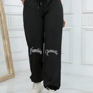 Unity Reflective Letter Graphic Drawstring Waist 4 Mevsim Eşofman