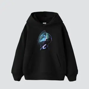 Universe Man Baskılı Oversize Unisex Premium Beyaz