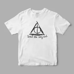 Until the very end Harry Potter Baskılı Tişört