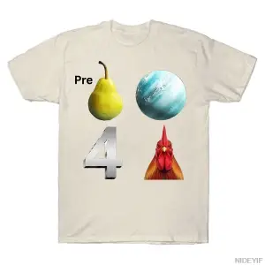 Uranusu Hazırla Erkekler İçin Horoz Tişörtü Kadınlar İçin %100 Pamuklu Tişörtler Kısa Kollu