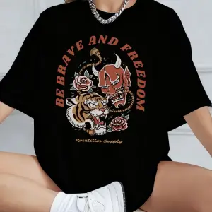 Urban Pop Graphic Kadın Tişört KoleksiyonuKod 5093