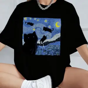 Urban Pop Graphic Kadın Tişört KoleksiyonuKod 5137