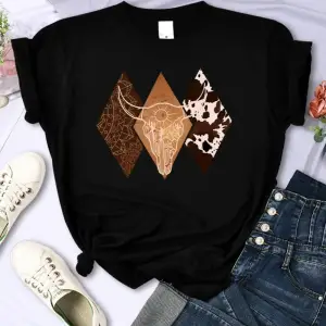 Urban Pop Graphic Kadın Tişört KoleksiyonuKod 5158