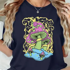 Urban Pop Graphic Kadın Tişört KoleksiyonuKod 5444