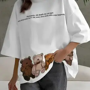 Urban Pop Graphic Kadın Tişört KoleksiyonuKod 5583