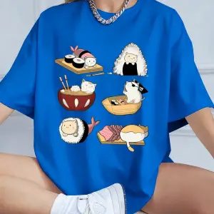 Urban Pop Graphic Kadın Tişört KoleksiyonuKod 5596