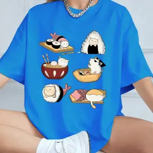 Urban Pop Graphic Kadın Tişört KoleksiyonuKod 5596