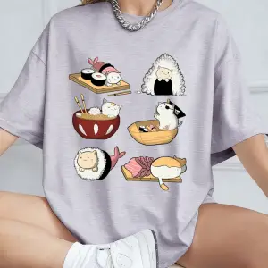 Urban Pop Graphic Kadın Tişört KoleksiyonuKod 5596